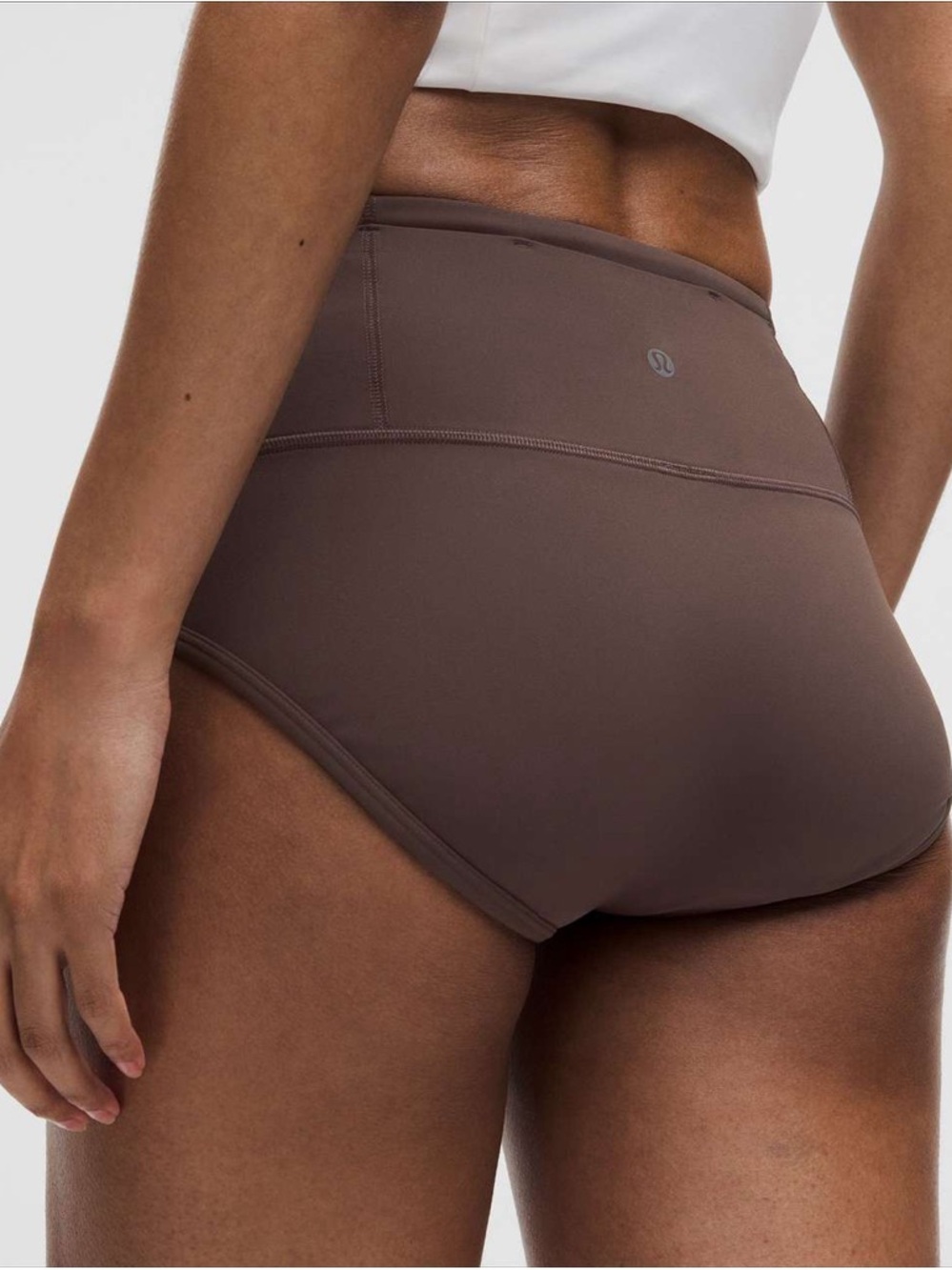 NWT Lululemon Swift Speed High-Rise Race Brief in Espresso